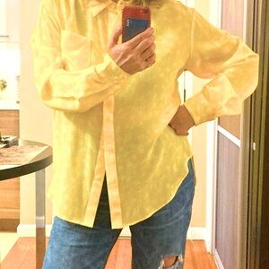 Juicy Couture Black Label Silk shirt size M